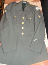 Usgi Serge AG-344 Class A Dress Green Army Dress Uniform Coat Jacket 1ST Id 35L - £44.32 GBP