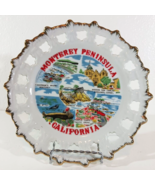 Vintage CALIFORNIA SOUVENIR Serving Tray Made in Japan MONTEREY PENINSULA - €15,66 EUR