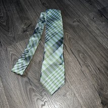 Tommy Hilfiger Multi Stripe Silk Blend Green Tie B4HP (No Tags) - £11.95 GBP