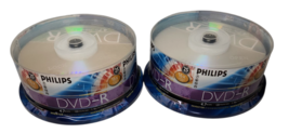 Philips DVD-R Recordable Media Pack - 4.7 GB 120 Min 16X Speed - 50 Blan... - $14.85