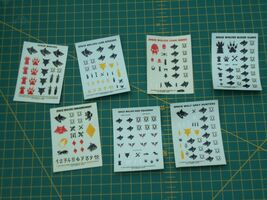 space wolves space marine transfers sheets selector OOP warhammer 40K - $8.03