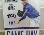 2015 Panini Contenders Game Day | Alex Young | TCU | #20 - £1.59 GBP
