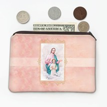 Virgin Mary with Jesus : Gift Coin Purse Dove Catholic Religious Saint M... - £7.96 GBP