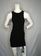 New Teeze Me Juniors&#39; Side-Cinch Dress Black Size S - MSRP $49 - $14.85