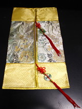 Chinese Design Inspired Decoration Cover with Red Tassel - £3.98 GBP