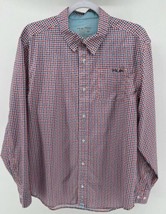 HUK Performance Fishing Shirt Men Medium  Plaid Button Down  New Without  Tags - £16.74 GBP