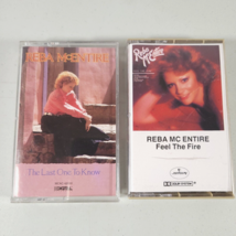 Reba McEntire Cassette Tape Lot The Last One To Know and Feel the Fire - £7.77 GBP