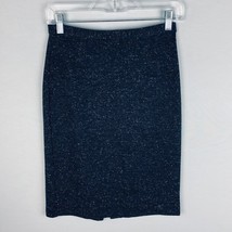 Moda International Womens 2 Unlined Herringbone Grey Black Pencil Skirt - £13.78 GBP