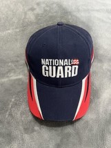 NASCAR National Guard Dale Jr Winners Circle Hat Baseball Cap Blue Adjustable - £7.08 GBP