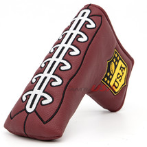USA Football NFL Blade Putter Cover Headcover Magnetic Closure Leather A... - £11.11 GBP