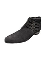 Osos Suede Black Ankle Zip Boots Booties  Mens  Size 10 10.5 11 Women Un... - £39.01 GBP