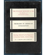 Pullman Boycott of 1894-Problem of Federal Intervention PB-1955-113 pages - $8.23 CAD