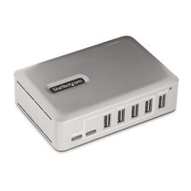 StarTech.com 7-Port USB-C Hub - 5x USB-A/2x USB-C - Self-Powered w/65W Power Sup - £131.63 GBP