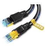 Ethernet Cable 100ft Cat 8 Outdoor Indoor High Speed 40Gbps 2000MHz Inte... - £57.92 GBP
