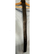 Classiques Nordstrom Black  Leather Waist Belt 1.75 Wide  80s 90s 34-1/2... - $375.45 MXN