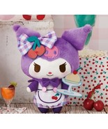 Japan Sanrio Kuromi Cherry Parlor Plush Toy Amusement 17cm Valentine&#39;s Day - $42.91 CAD