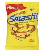 Nidar Smash Original - Norwegian Chocolate Covered Corn Snacks Bag 100g,... - $147.51