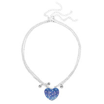 Heart Luminous Sequins Children BFF Necklaces - $29.90