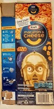 Star Wars Kraft Macaroni &amp; Cheese Empty Box 2015 Series C3PO - Left Side - £4.73 GBP