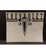 1938 Chevrolet Sales Brochure The Car That is Complete B &amp; W - €54,26 EUR
