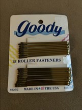 Vintage 1989 Goody 18 Ball-Tip Roller Fasteners Gold 820/2 Bobby Pins New - £14.21 GBP