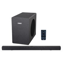 Naxa Electronics NHS-2050 37 Bluetooth Sound Bar and Wireless Subwoofer Home The - £71.96 GBP