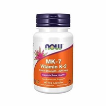 Now Foods Supplements, Vitamin K2 (mk-7) 300 Mcg, Extra Strength, Suppor... - $27.68