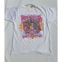 Rare Vintage 1989 Detroit Pistons NBA World Champions Caricature XL T-Shirt - $74.97