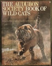 The Audubon Society Book of Wild Cats Edward R. Ricciuti Large Print Hard Cover - £6.39 GBP