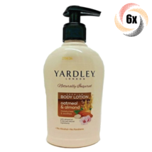 6x Bottles Yardley London Oatmeal &amp; Almond Hand Lotion | 8.4oz | Fast Shipping! - $26.55