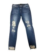 Express Women’s Dark Wash Ankle Legging Mid Rise Jeans Size 2R  GREAT CO... - $359.40 MXN