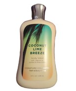 Bath &amp; Body Works Coconut Lime Breeze Body Lotion 8 oz Discontinued  - £28.48 GBP