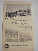 1964 World&#39;s Fair Ad The RCA Exhibit - £7.97 GBP