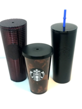 Starbucks Coffee Tumbler Mug Lot of 3 READ - $34.64