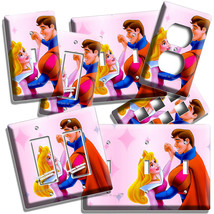 Princess Aurora Prince Phillip Dancing Sleeping Beauty Light Switch Outlet Plate - £14.14 GBP+