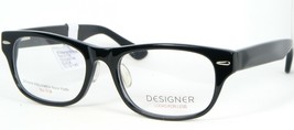 NEW W/ TAG Designer FM14116 SHINY BLACK EYEGLASSES GLASSES FRAME 53-18-1... - $255.17 MXN