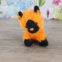 Plushland Halloween Orange Black Cat Plush Bean for March of Dimes 2006 - $6.80