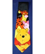 Disney&#39;s Winnie The Pooh Piglet &amp; Tigger Neck Tie - £11.67 GBP