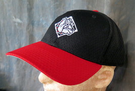  Bulldog Stitched on 7 5/8&quot;-7 7/8&quot; Red and Black Baseball cap with Stitched # 23 - £1.96 GBP
