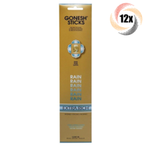 12x Packs Gonesh Extra Rich Incense Sticks Rain Scent | 20 Sticks Each - $29.44