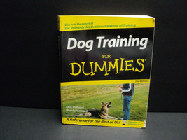 Dog Training for Dummies 2005 Paperback 2nd Edition by Jack &amp; Wendy Volhard - £8.14 GBP