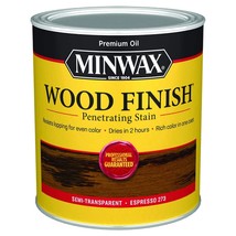 1 qt Minwax 70050 Espresso Wood Finish Oil-Based Wood Stain - £19.65 GBP