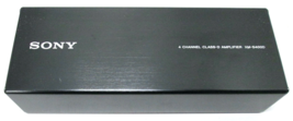 Sony XMS400D Compact 4-Channel Car Audio Speaker Amplifier - Untested - $37.99