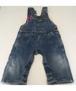 Vintage oshkosh b&#39;gosh overalls vestbak blue jean snap button closure - €21,45 EUR