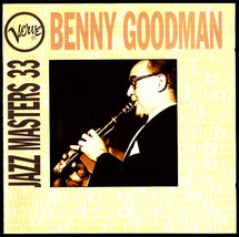 Benny Goodman CD Jazz Masters 33 - Verve / BMG (1994) - $12.25