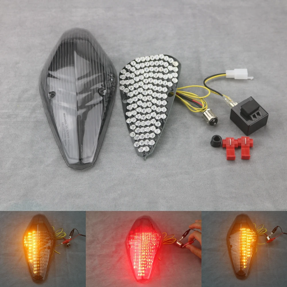 Motorcycle LED Turn Signal Tail Light Taillight   VTX 1300/1800 RETRO, 1800T - £171.40 GBP
