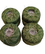 DMC No 30 225 yd Crochet Thread Superba Green 92 - 4 count - $43.39 CAD