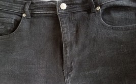 Gloria Vanderbilt ~ Women&#39;s Size 16 Short Jeans ~ Black ~ Cotton Blend - £17.55 GBP