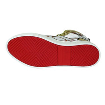Mens High Top Shoes FIESSO by AURELIO GARCIA Chain Medusa Celebrity 2421 White image 9