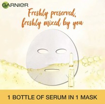 UK SELLER | Garnier Skin Naturals Fresh Mix Vitamin C Face Mask Serum Sheet SALE - £4.02 GBP